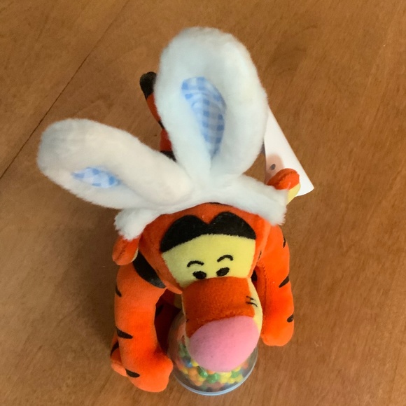 NWT Easter Vintage Disney Winnie the Pooh Plush Tigger Bunny Stuffed - Picture 5 of 5